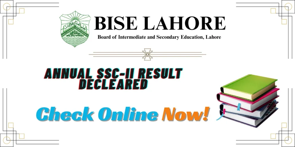 12th Class 2nd year Result Announced For Lahore Boards Annual Examinations 2025 Check Now