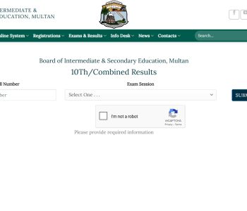 Result Announced of BISE Multan Annual Examinations 2025 Check Now